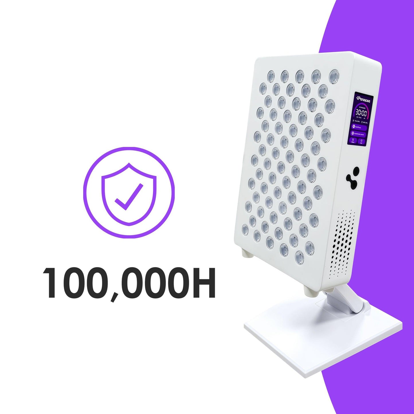 Rood Lichttherapie Lamp ATP Pro 350 (70 x 5w LED's) (Nieuw).