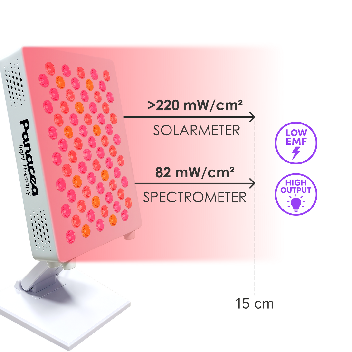 Red Light Therapy Lamp ATP Pro 350 (70 x 5w LEDs)
