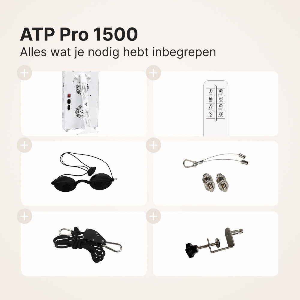 ATP Pro 1500 Roodlichttherapie Paneel