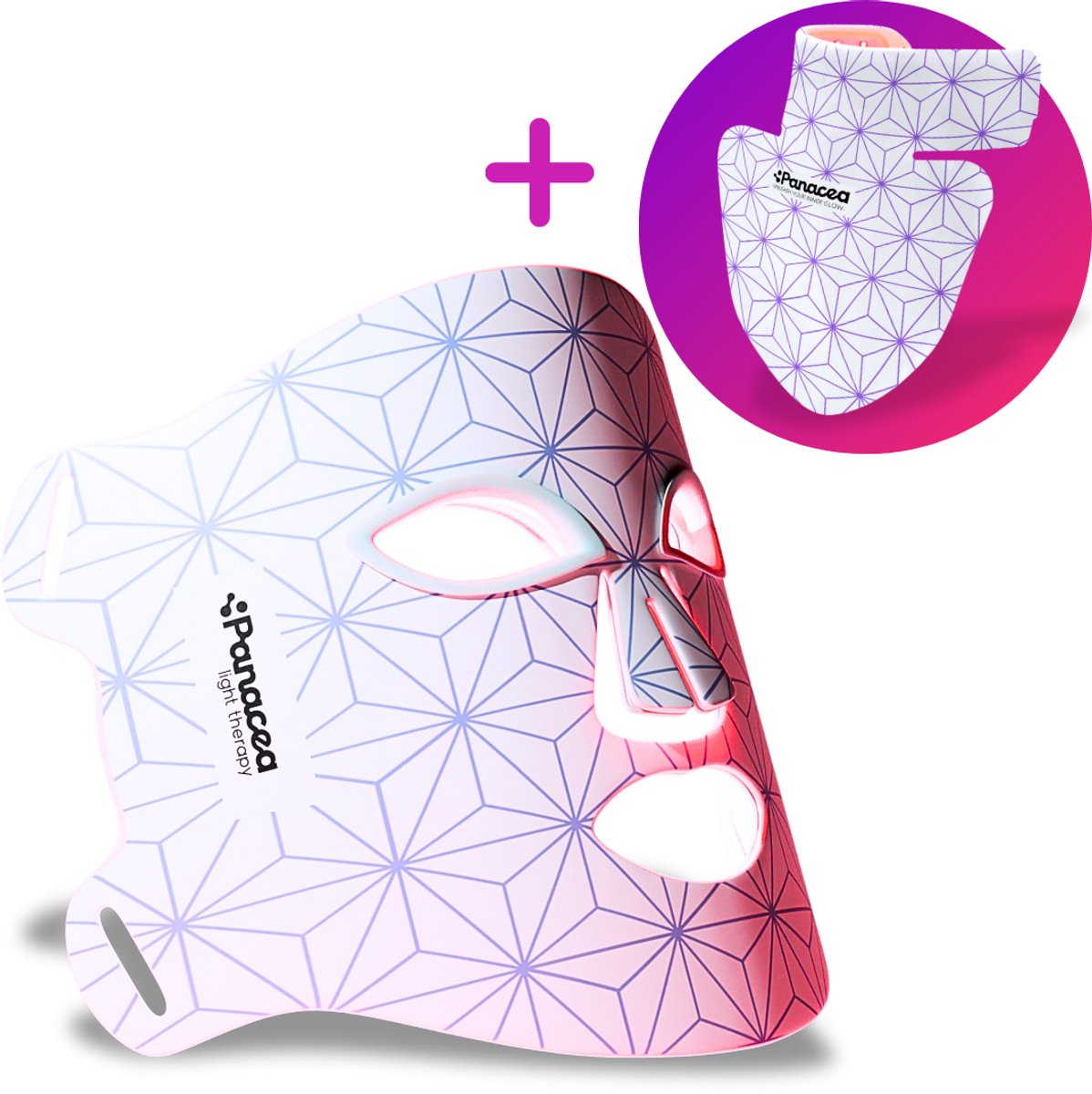 LED lysterapi masker