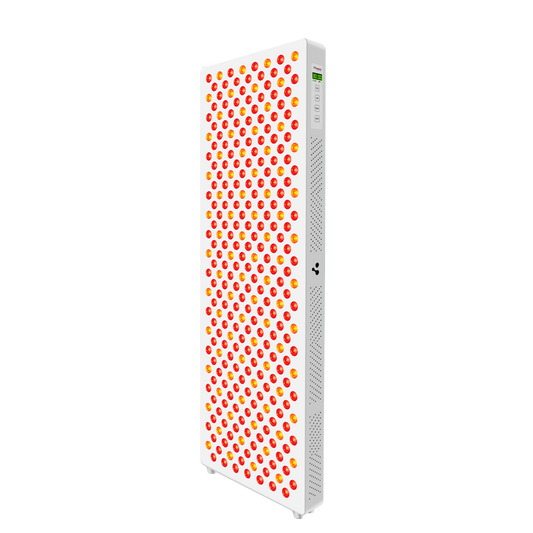 ATP Pure 1500 roodlichttherapie paneel met 300 dual-chip LED's voor driekwart lichaamsbehandeling (630 tot 850 nm)