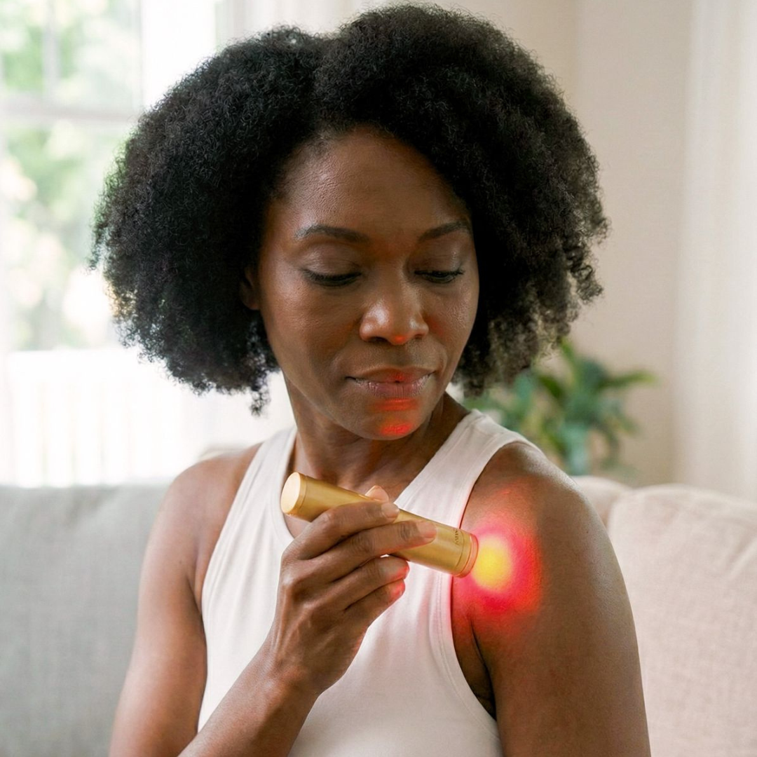 ReviveTorch Infrarood en Rood Licht Therapie Lamp (nieuw).