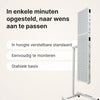 ATP Pro Combo Set: 700 en 1500 paneel verticaal op de standaard, in hoogte verstelbaar, eenvoudig te monteren, stabiele basis