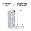 ATP Pro Duo Set: 2 x ATP Pro 1500 + Stand & Coupling Piece