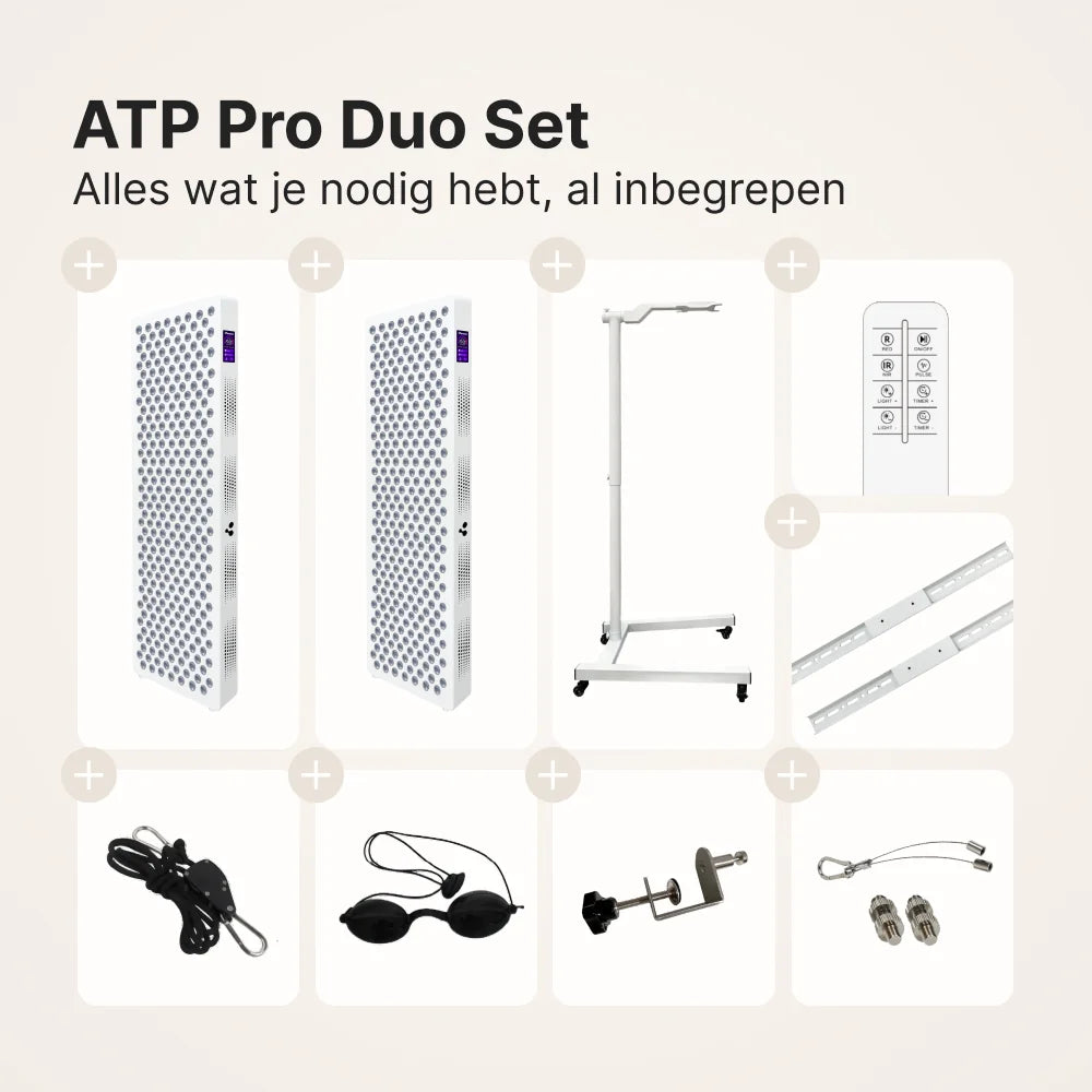 ATP Pro Duo Set: 2 x ATP Pro 1500 + Stand & Coupling Piece
