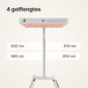 ATP Pure 700 horizontaal op de verrijdbare standaard met 4 golflengtes: 630, 660, 810 en 850 nm