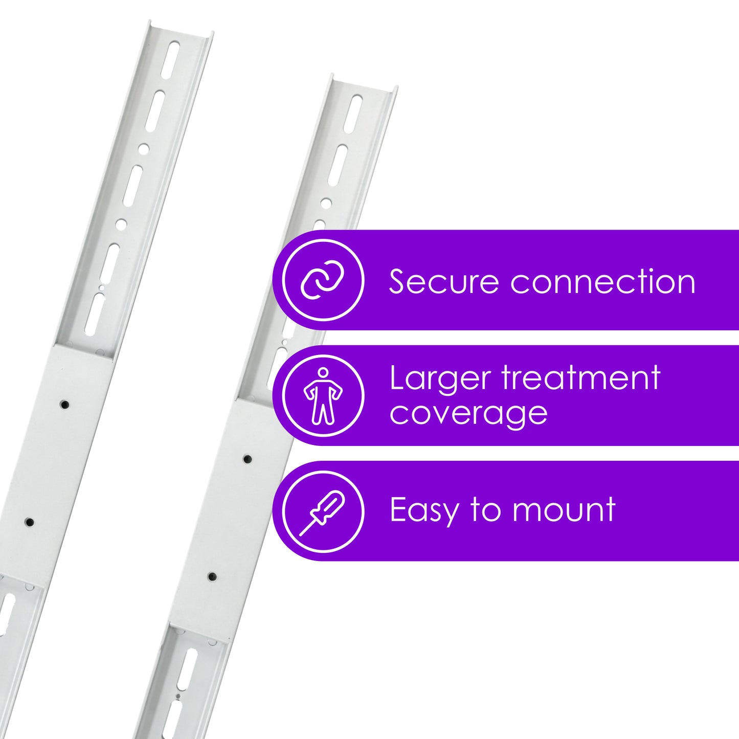 Koppelstuk Standaard ATP Pro serie (voor 2 panelen).