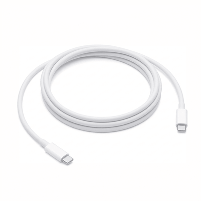 Witte vervangende USB-C-kabel voor het Panacea LED Masker