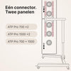 Sammenkoblingsstykke til ATP Pro paneler (2-panel opsætning)