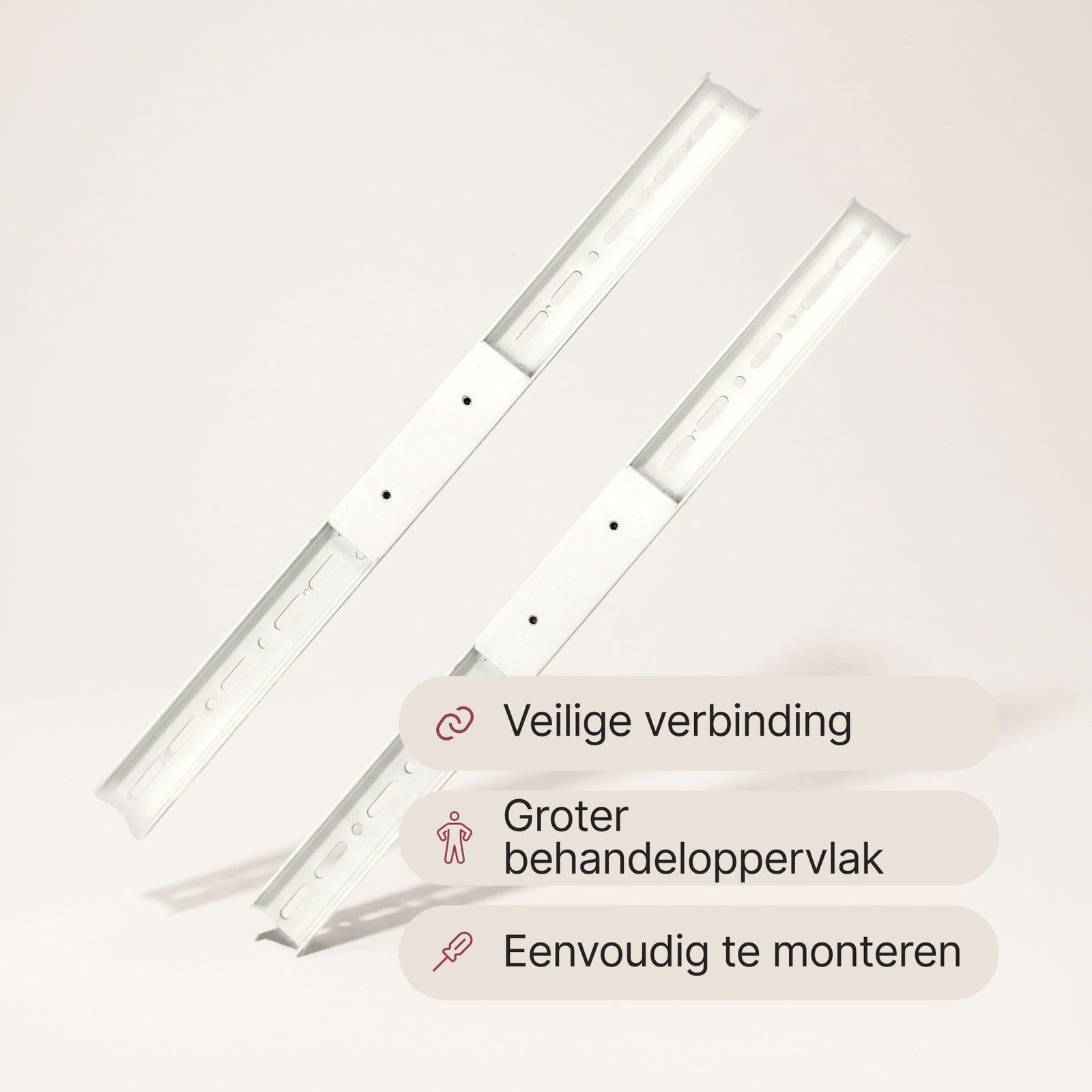 Sammenkoblingsstykke til ATP Pro paneler (2-panel opsætning)