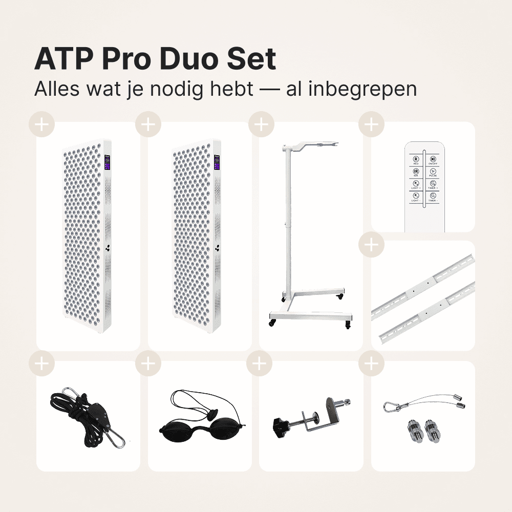 ATP Pro Duo Set: 2 x ATP Pro 1500 + Standaard & koppelstuk