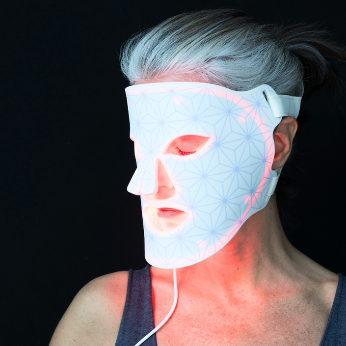 LED Face Mask Rood Lichttherapie Gezichtsmasker