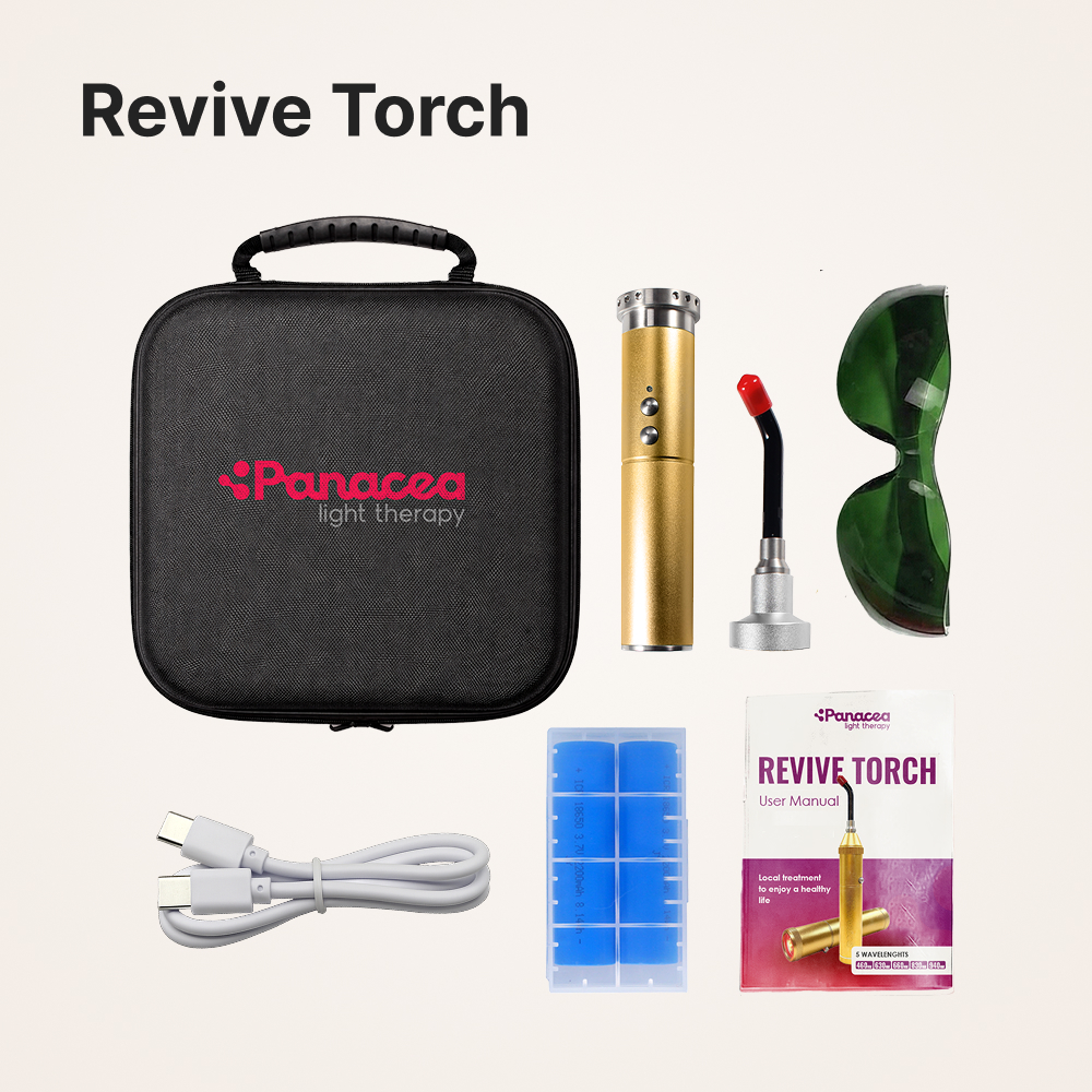 ReviveTorch bærbar rødt lys terapi lampe