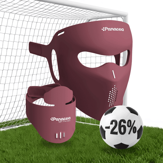 Aurora LED Face Mask + Décolleté – Red & Near-infrared Light Therapy