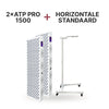 ATP Pro Duo Set: 2 x ATP Pro 1500 + Standaard & koppelstuk