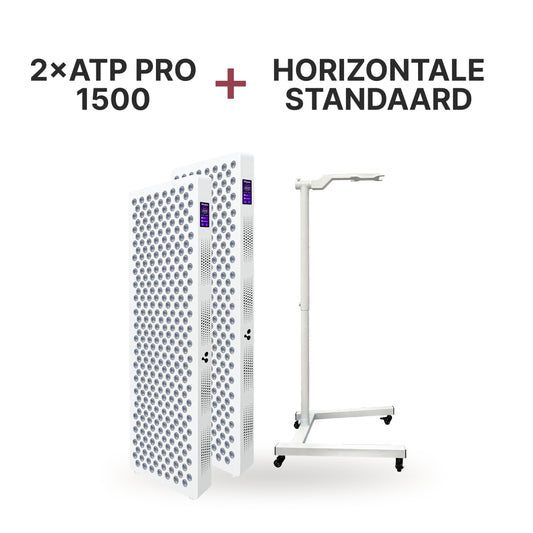 ATP Pro Duo Set: 2 x ATP Pro 1500 + Standaard & koppelstuk