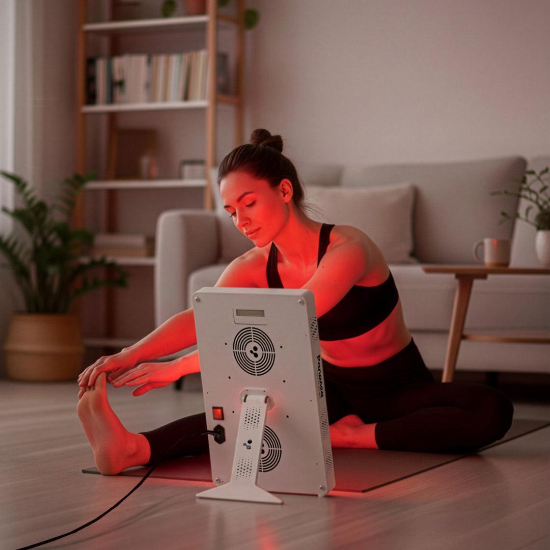 Roodlichttherapie en infrarood technologie voor effectieve red light therapy behandeling thuis