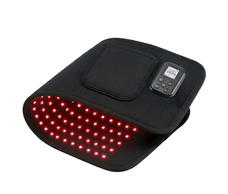 The TheraFlex red light therapy belt with controller