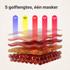 Aurora LED Gezichtsmasker – Rood & Nabij-infrarood Lichttherapie