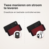 TheraFlex draadloze LED therapy belt met afneembaar bedieningsdisplay
