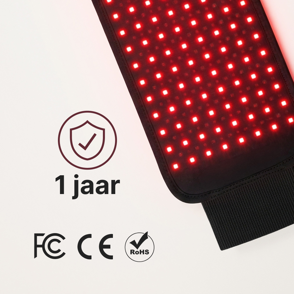 Draadloze TheraFlex band met instelbare timer, modus en helderheid